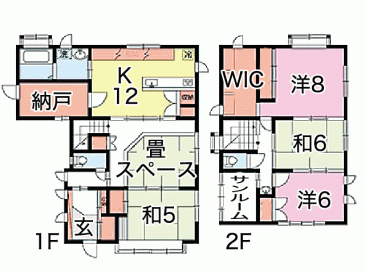 (間取)