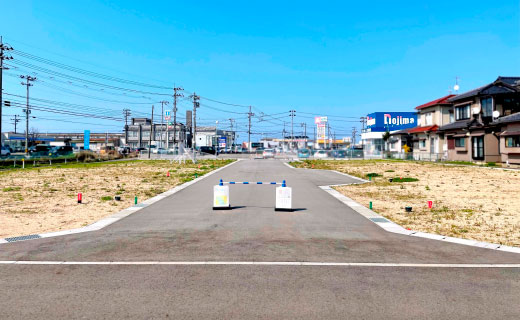 分譲地 RISE TOWN 巻1 現地写真